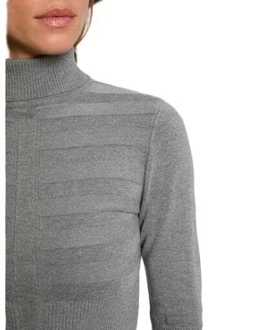 MORGAN ROLLKRAGENPULLOVER 132-MENTOS GRIS