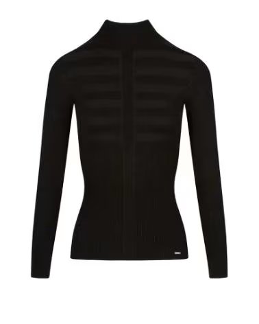 MORGAN PULL COL ROULÉ FEMME 132-MENTOS NEGRO