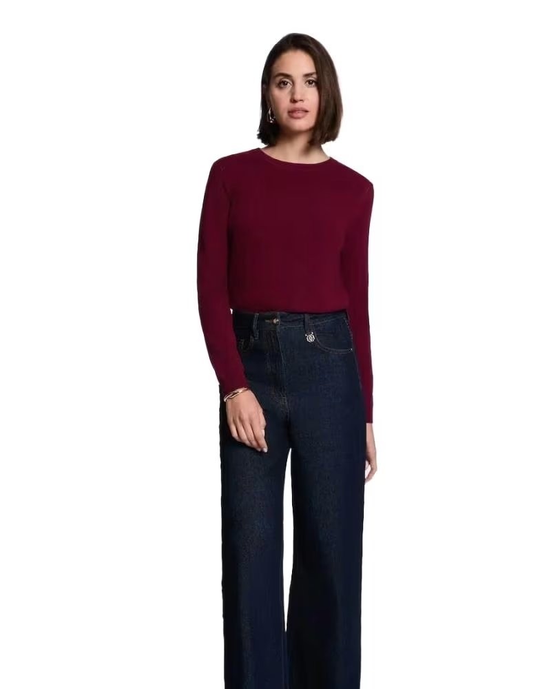 MORGAN JERSEY MUJER 262-MJACKY BURDEOS