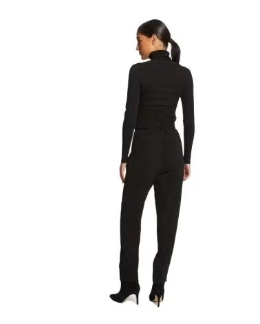 MORGAN PULL COL ROULÉ FEMME 132-MENTOS NEGRO