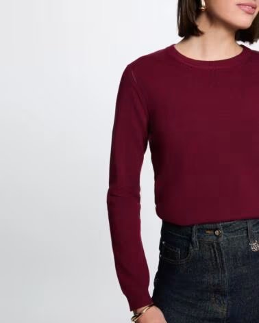 MORGAN JERSEY MUJER 262-MJACKY BURDEOS