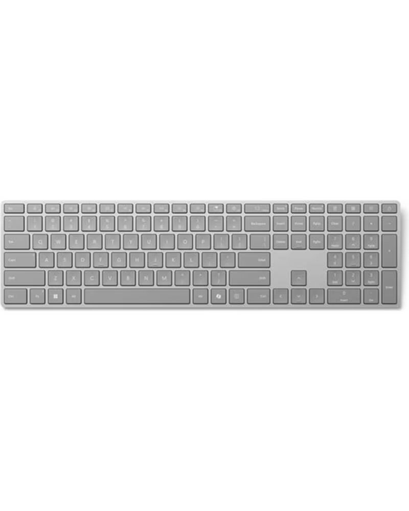 MICROSOFT SURFACE KEYBOARD 2ND EDITION KABELLOSE TASTATUR GRAU