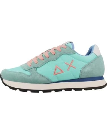 SUN68 SNEAKERS UOMO TOM SOLID ACQUA