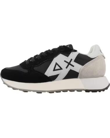 SUN68 SNEAKERS UOMO MODELLO JAKI 20 SOLID COLOR NERO