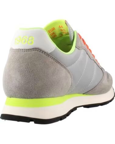 SUN68 TÉNIS FEMININOS TOM FLUO CINZENTO GRIGICHI