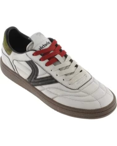 VICTORIA 8806125 SMASH PISTA WASHED BASKETS UNISEXE BLANC BLANCO