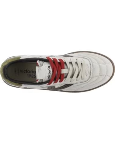 VICTORIA 8806125 SMASH PISTA WASHED BASKETS UNISEXE BLANC BLANCO
