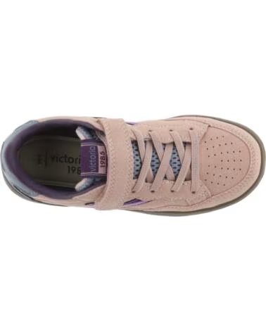 VICTORIA SNEAKERS PER BAMBINA 8810104G SMASH KIDS SUEDE ROSA