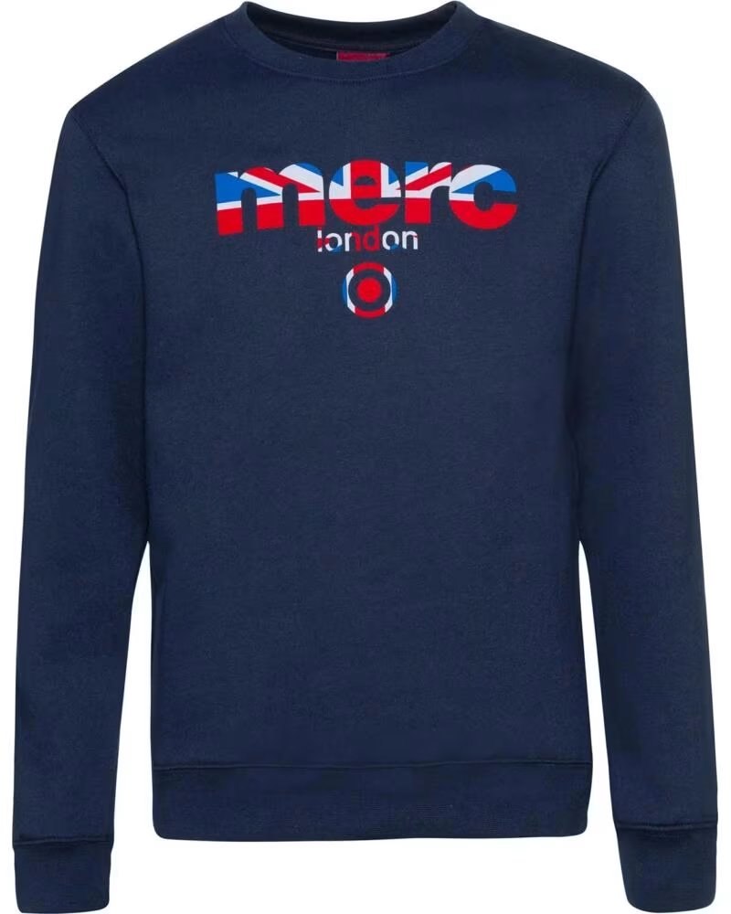 MERC SWEATSHIRT GOLA REDONDA OTTO AZUL