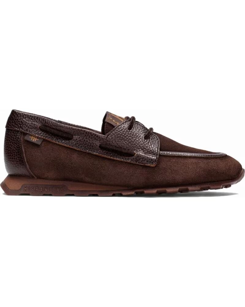 HISPANITAS MOCASSIN BATEAU HI264908 ZINNIA ESPRESSOC002