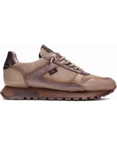 HISPANITAS TÉNIS DE MULHER HI265095 OREGON CASTORO C001 TAUPE