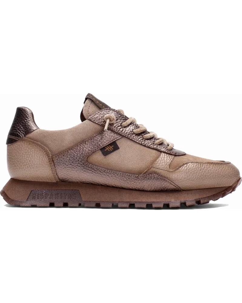 HISPANITAS TÉNIS DE MULHER HI265095 OREGON CASTORO C001 TAUPE