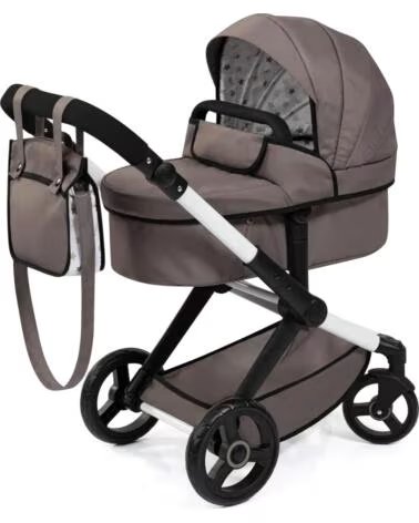 BAYER CARRITO MUÑECAS COMBI XEO 17086AA GRIS