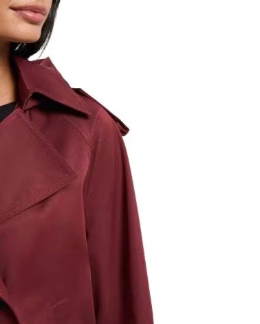 MORGAN TRENCH CORTO 262-GDIP BORDEAUX BURDEOS