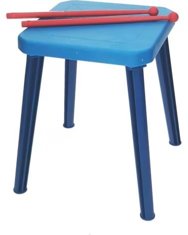 REIG CONJUNTO BATERÍA MUSICAL BLUEY 2435 AZUL CLARO