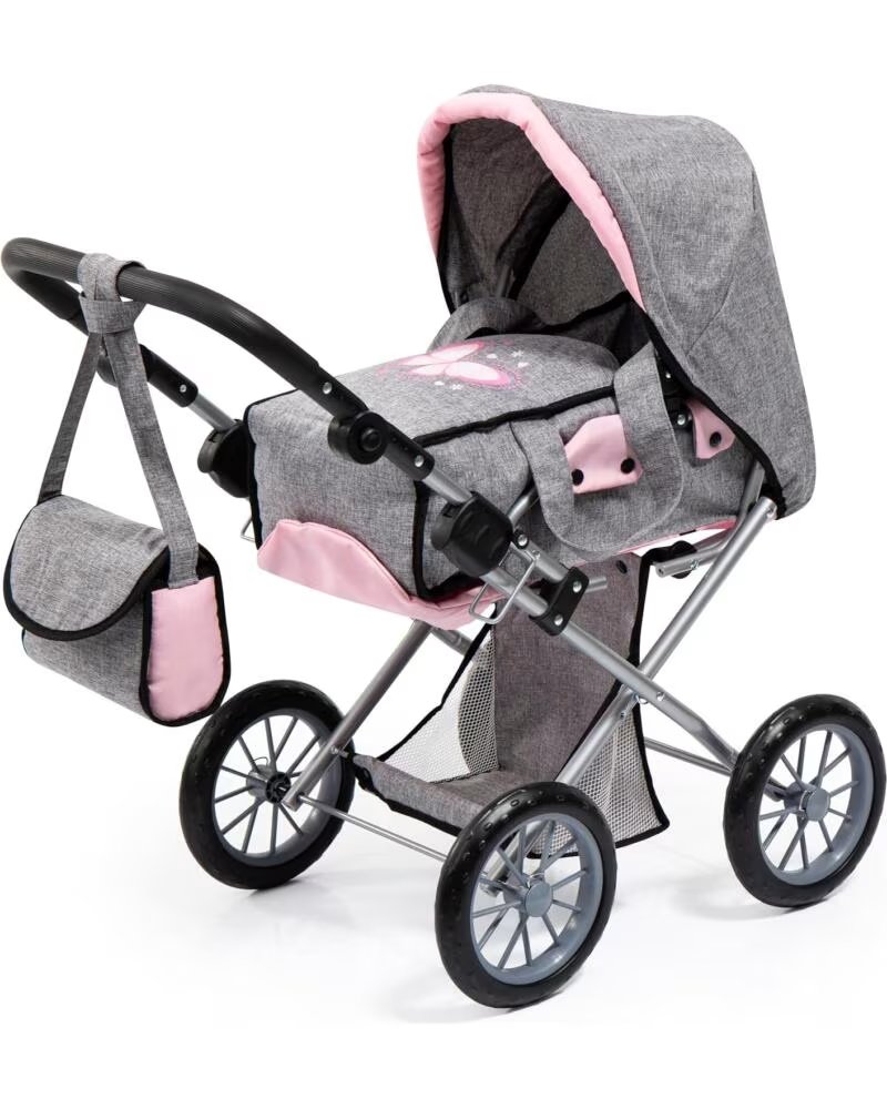 BAYER CARRITO DE MUÑECAS CITY STAR 13633AA GRIS