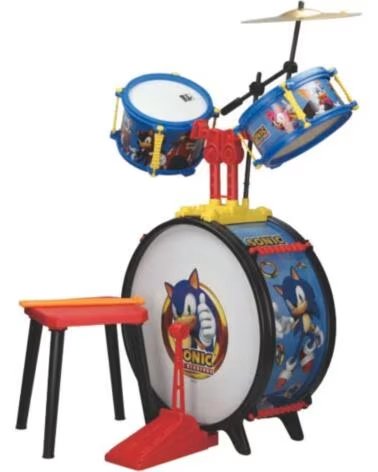 REIG CONJUNTO BATERIA SONIC 2221 AZUL CLARO