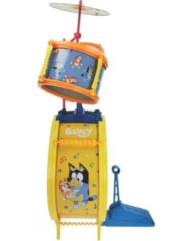 REIG CONJUNTO BATERÍA MUSICAL BLUEY 2435 AZUL CLARO