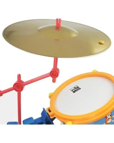 REIG CONJUNTO BATERÍA MUSICAL BLUEY 2435 AZUL CLARO