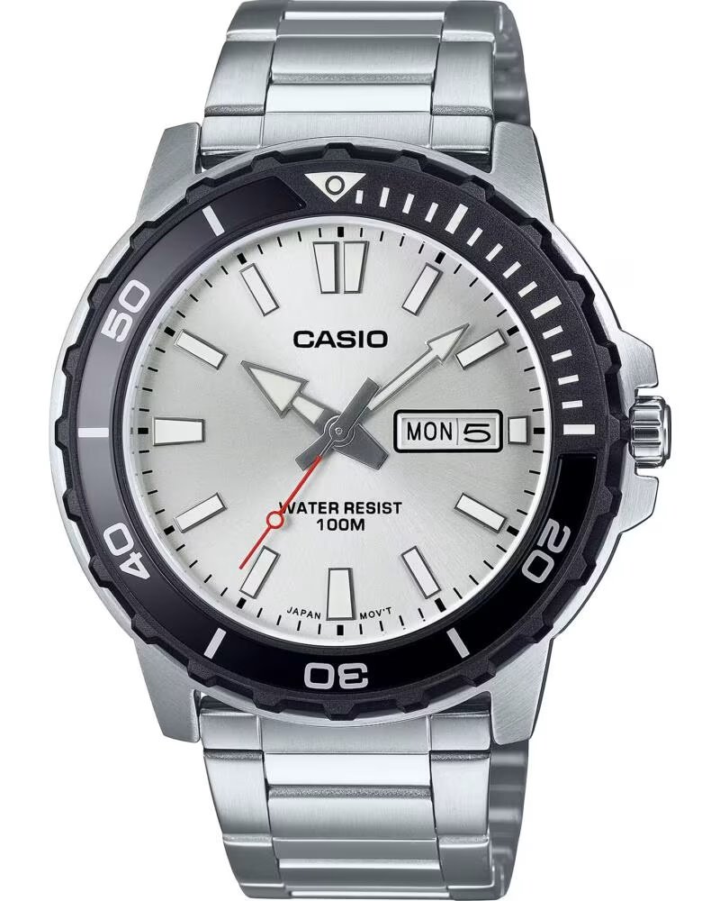 RELOJ CASIO MTD-125D-7AVDF HOMBRE ACERO INOXIDABLE GRIS
