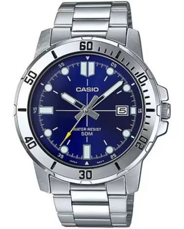 RELOJ CASIO MTP-VD01D-2E ACERO INOXIDABLE HOMBRE GRIS
