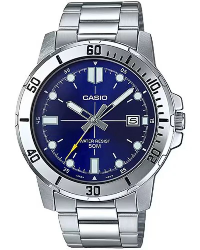 RELOJ CASIO MTP-VD01D-2E ACERO INOXIDABLE HOMBRE GRIS
