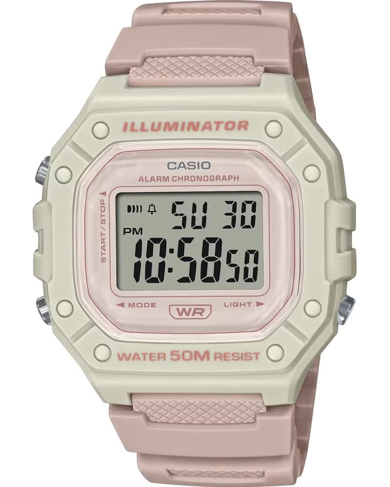 RELÓGIO CASIO W-218HC-4A2 ROSA