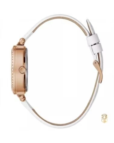 MONTRE FEMME GUESS GW0382L3 QUARTZ AVEC BRACELET EN CUIR BLANC BLANCO