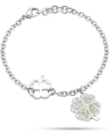 MORELLATO SADR03 PULSEIRA TREVO AÇO INOXIDÁVEL