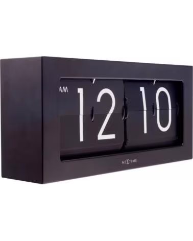 NEXTIME 5198ZW RELÓGIO DE MESA E PAREDE FLIP