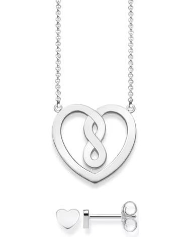 THOMAS SABO SET0557-001-21-L42V SET DI GIOIELLI CUORE E INFINITO
