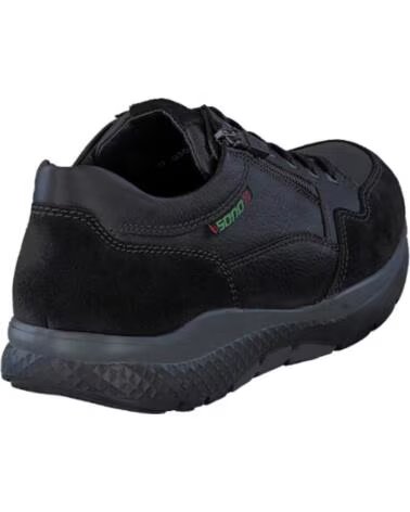 MEPHISTO ALEK VELOUR NEGRO SCARPE DA UOMO
