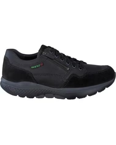 MEPHISTO ALEK VELOUR NEGRO SCARPE DA UOMO