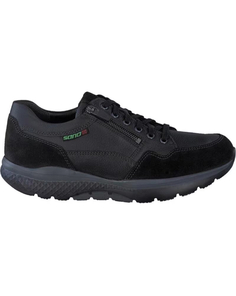MEPHISTO ALEK VELOUR NEGRO SCARPE DA UOMO