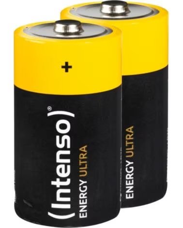 INTENSO ENERGY ULTRA ALCALINA D LR20 PACK DE 2 BATERÍAS 7501442