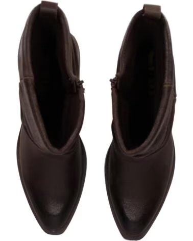 CHIKA10 ARENAL 02 BOTAS DE CAMURÇA PARA MULHER SALTO BAIXO CASTANHO MARRON-BROWN
