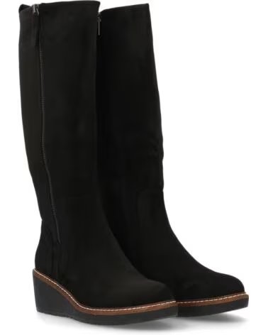 SPORT3PUNTO0 VR5-2028 BOTAS ALTAS CUÑA TEXTIL NEGRO VARIOS COLORES