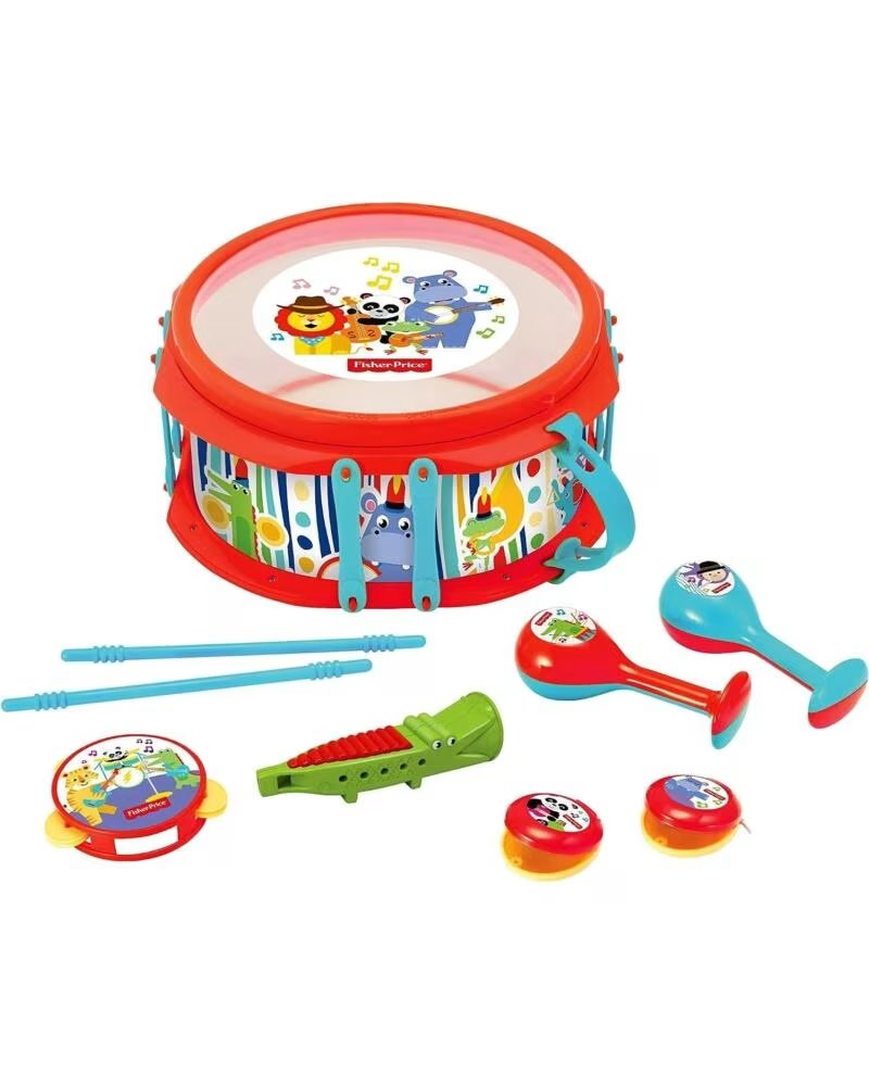 REIG SET TAMBOR MUSICAL FISHER PRICE 2726 ANIMAL