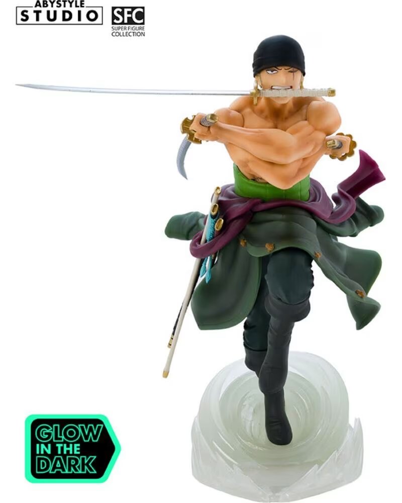 ABYSTYLE Figura one piece zoro glow in the dark