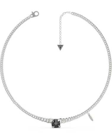 COLLAR DE MUJER GUESS UBN20059 DE ACERO INOXIDABLE CON COLGANTE Y CIRCONITA