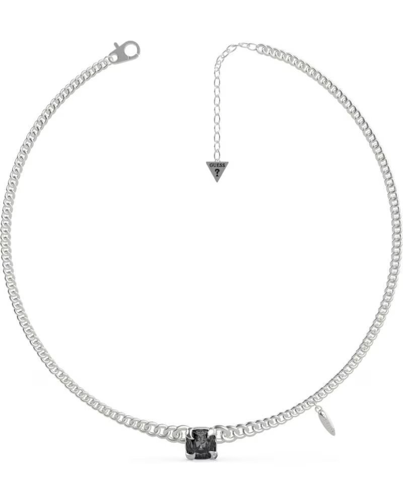 COLLAR DE MUJER GUESS UBN20059 DE ACERO INOXIDABLE CON COLGANTE Y CIRCONITA