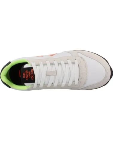 SUN68 SCARPE UOMO TOM FLUO BIANCO