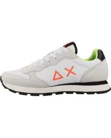 SUN68 SCARPE UOMO TOM FLUO BIANCO