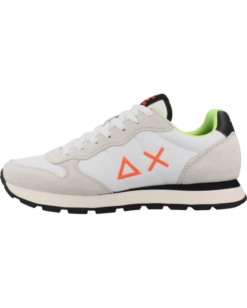 SUN68 SCARPE UOMO TOM FLUO BIANCO
