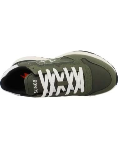 SUN68 SCARPE SNEAKERS UOMO SCPZ45120 VERDE MILITARE MARRóN