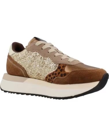 SUN68 ZAPATILLAS MUJER SCPZ45212 MARRÓN ORO
