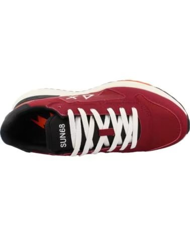 SUN68 TÊNIS MASCULINO MODELO SCPZ45120 COR VERMELHO S35 BORDE