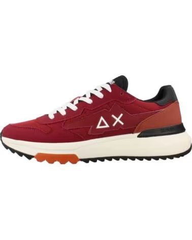 SUN68 TÊNIS MASCULINO MODELO SCPZ45120 COR VERMELHO S35 BORDE