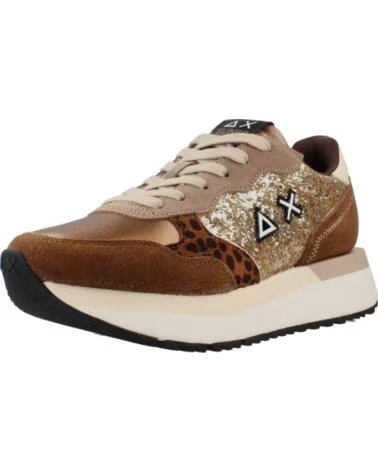 SUN68 ZAPATILLAS MUJER SCPZ45212 MARRÓN ORO