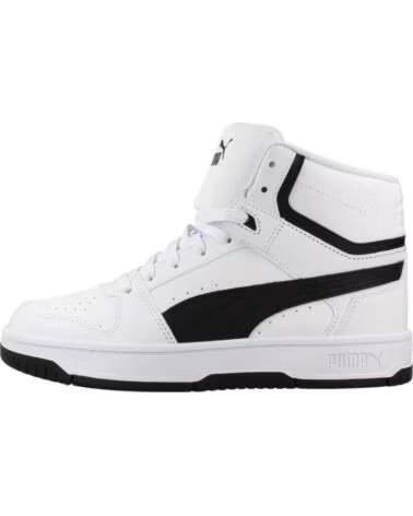PUMA ZAPATILLAS NIÑOS REBOUND MODELO 40880008 BLANCO BLACK WHITE